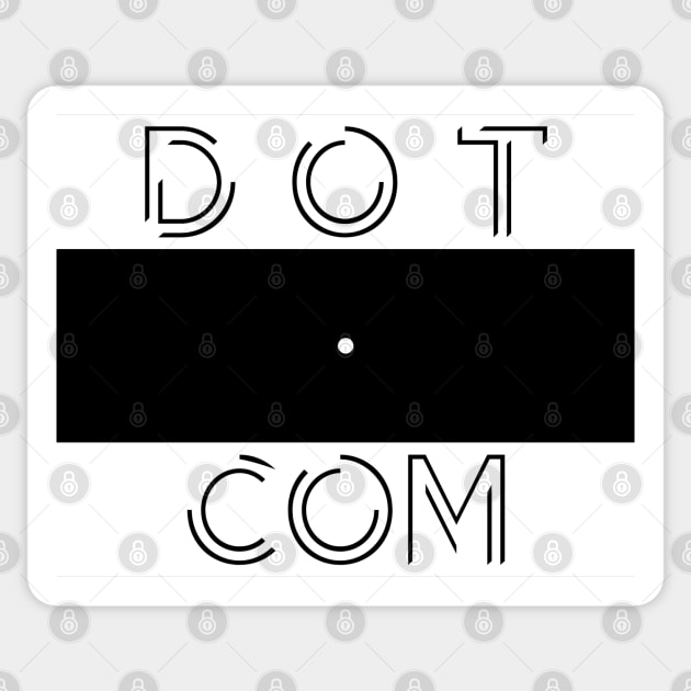 Dot Com Sticker by Slave Of Yeshua